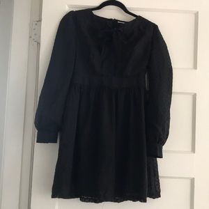 Tulle pussy bow dress.